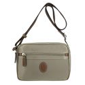 Bolso nylon mujer taupe Mónaco