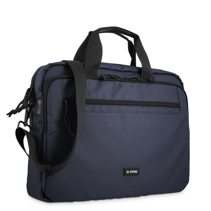 Carpeta Nylon Hombre Azul New-Sport