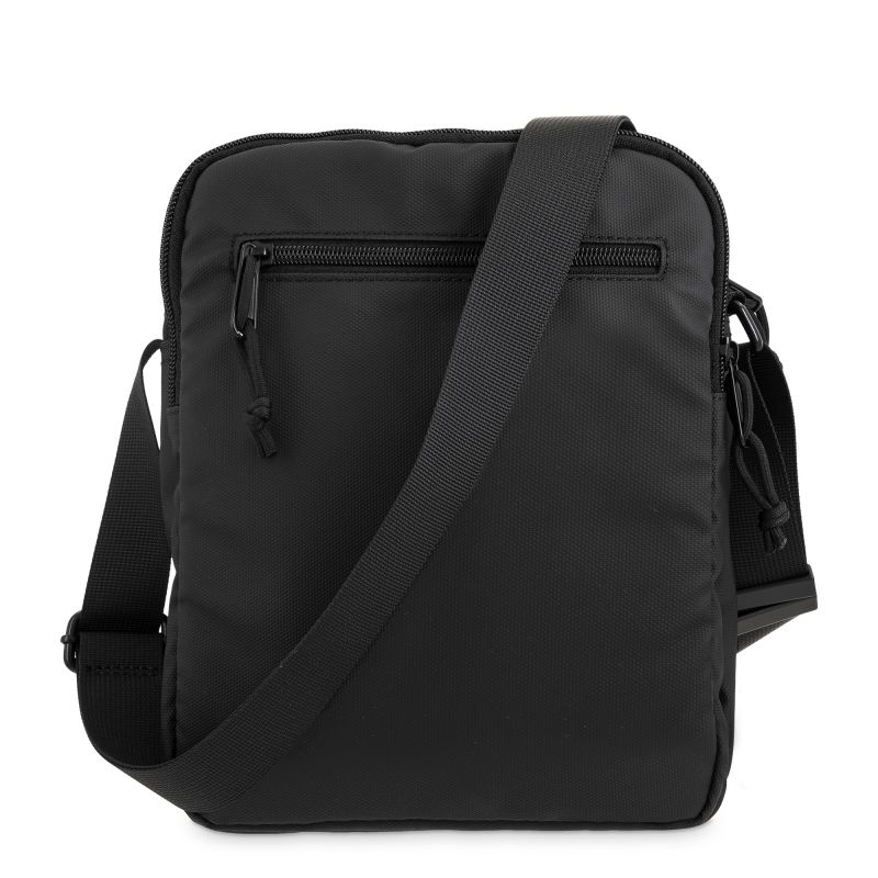 Bolso Nylon Hombre Negro New Sport