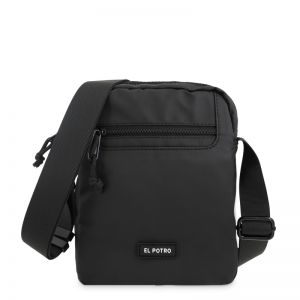 Bolso nylon hombre negro New Sport