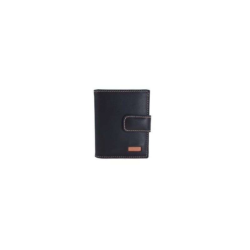 Cartera 100% piel vacuno hombre marrón Mate