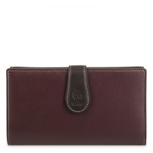 Cartera Piel vacuno mujer Burdeos Nature