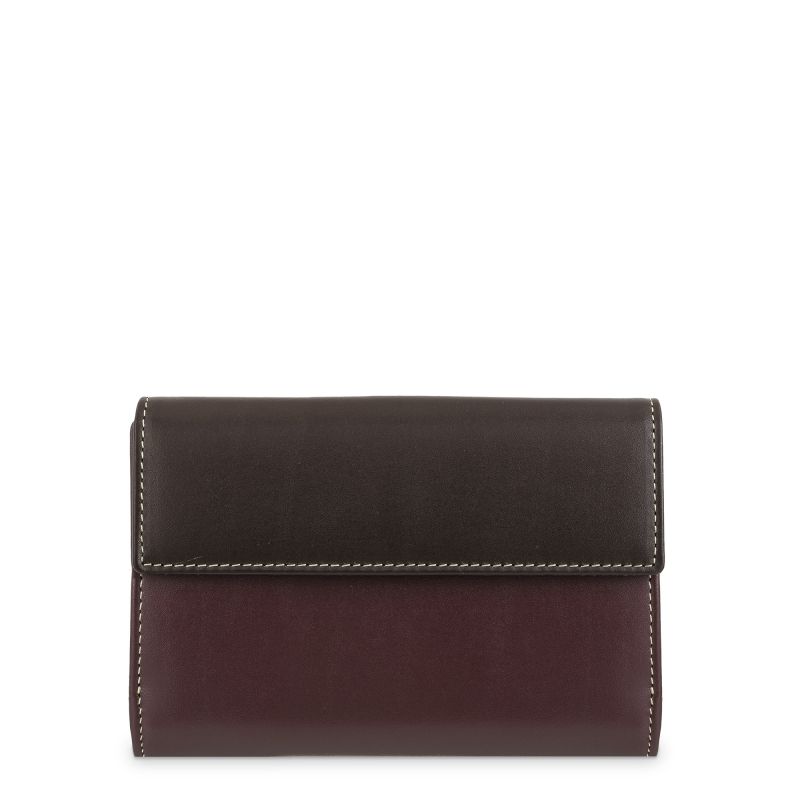 Cartera Piel Vacuno Mujer Burdeos Nature