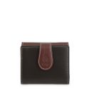 Cartera pequeña piel mujer marrón Nature
