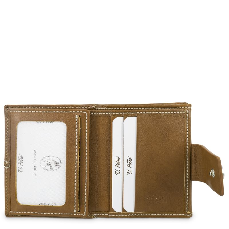 Cartera pequeña Piel vacuno Mujer Cuero NEW ORIGEN