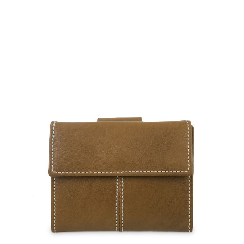 Cartera pequeña Piel vacuno Mujer Cuero NEW ORIGEN