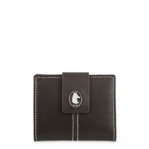 Cartera pequeña Piel vacuno Mujer Marrón NEW ORIGEN