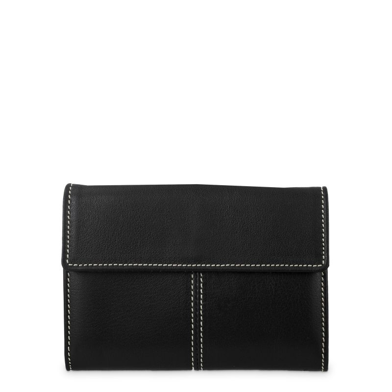 Cartera Piel Vacuno Mujer Negro NEW ORIGEN