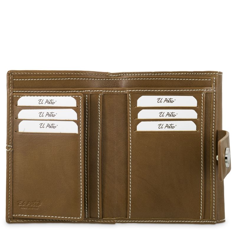 Cartera Piel Vacuno Mujer Cuero NEW ORIGEN