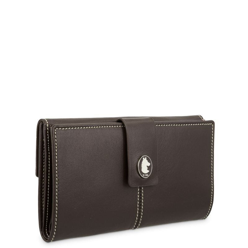 Cartera Piel Vacuno Mujer Marrón NEW ORIGEN