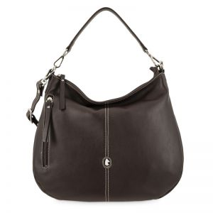 Bolso hobo piel vacuno mujer marrón New Origen