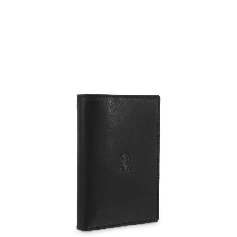 Cartera Piel Vacuno Hombre Negro Durango