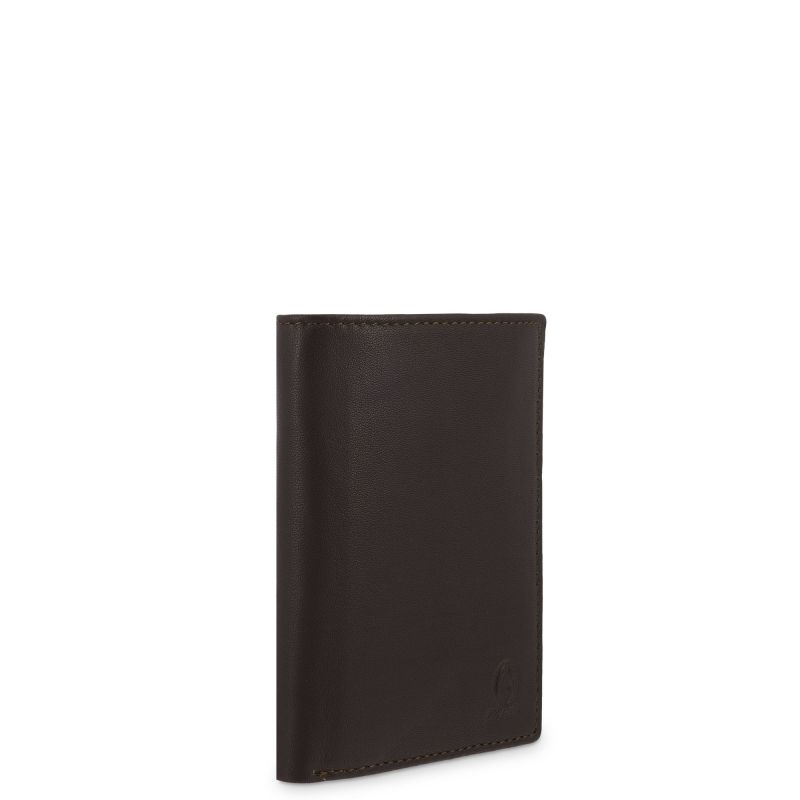 Cartera piel vacuno hombre marrón Durango